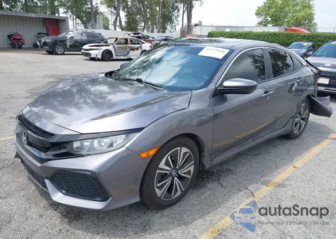2017 Honda Civic Exl z USA, uszkodzony, nr VIN 19XFC1F7XHE210393